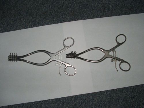 Aesculap Surgical BV250R Anderson-Adson Retractor 4x4 Sharp