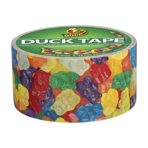Duck Tape, Gummi Bears Pattern Tape 1.88&#034; x 10yd 282498