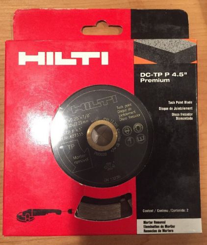 Hilti DC-TP P 4.5&#034; Premium Tuck Point Blade