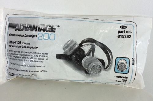 ADVANTAGE GMA P100 Filter Respirator Cartridges 815145 Combination 200
