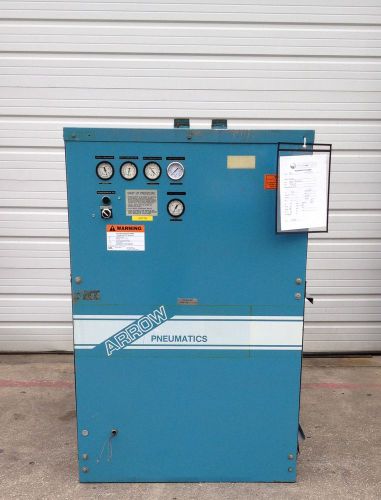 Compressed air dryer, arrow pneumatics 750 cfm dryer, #734 for sale
