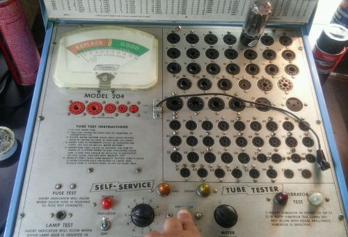 Vintage Mercury 204 Self Service Vacuum Tube Tester