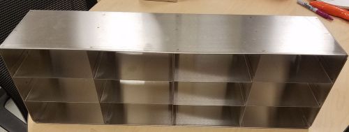 12 Place Stainless Steel Freezer Rack