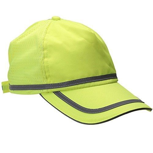 ERB 61705 S108 Hi-Vizability Ball Cap, Fluorescent Lime