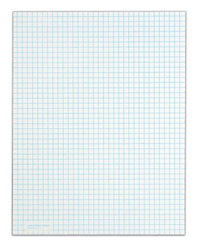 Tops quadrille pad 8.5 x 11 inches 15 pound stock 50 sheets per pad 6 pads pe... for sale