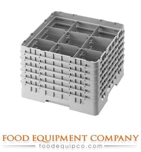 Cambro 9S1114416 Camrack® Glass Rack with 6 extenders full size 9...