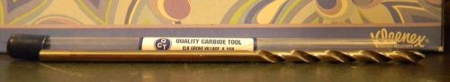 Quality Carbide Tool Drill 219-2480 13/64 OD, 3 5/8 Flute, Overall Length 6&#034;