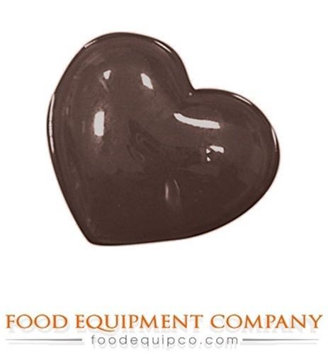 Paderno 47864-13 chocolate mold heart 1-5/8&#034; l x 1.5&#034; w x.375&#034; h 12 per sheet for sale