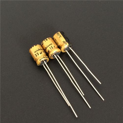 5pcs 16v33uf 16v nichicon sw acoustic series  audio capacitor 5x7mm for sale