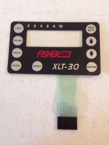Fisher M-scope Xlt-30 Replacement Screen Buttons New