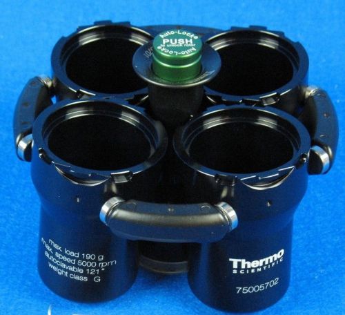 Thermo Fisher Scientific Rotor TX-150 75005701 &amp; 4 Buckets 75005702