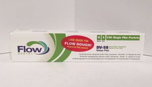 Flow Dental DV-58 Value Pak, Vinyl Pack, Dental X-Ray Film