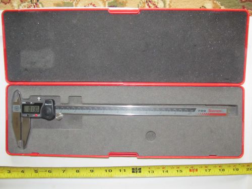 Aircraft tools Starrett 0-12&#034; digital caliper No. 799