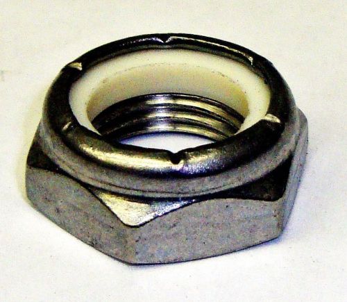 New nylon lock nut stainless steel size-5/8&#034; lotof 310pcs 14744esl for sale