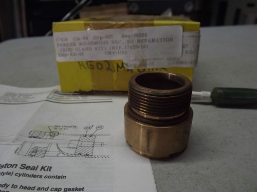 Parker RG02MA0105 1&#034; 2MA Rod Gland Cartridge kit Genuine NOS Fluorocarbon Seal