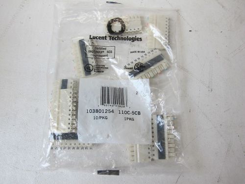 Lucent Technologies 103801254 10 Pack of 110C-5CB