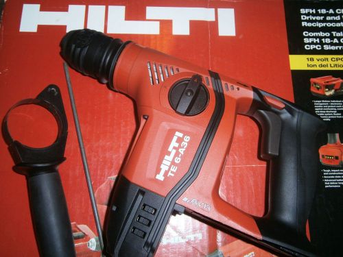HILTI TE6 -A36 AVR  TOOL ONLY (USED)