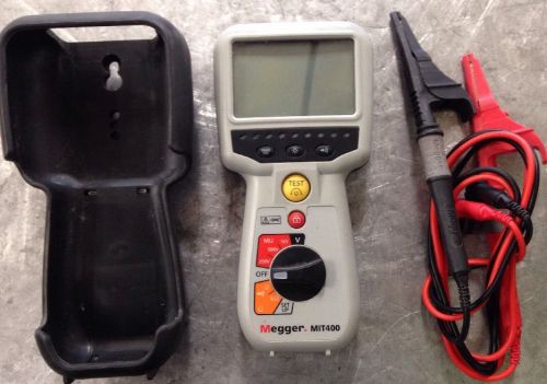 MEGGER MIT 400 INSULATION &amp; CONTINUITY TESTER