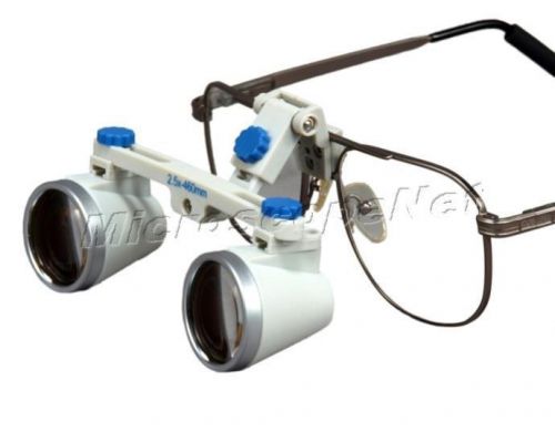 2.5x flip-up dental binocular loupes 18 inch working distance for sale