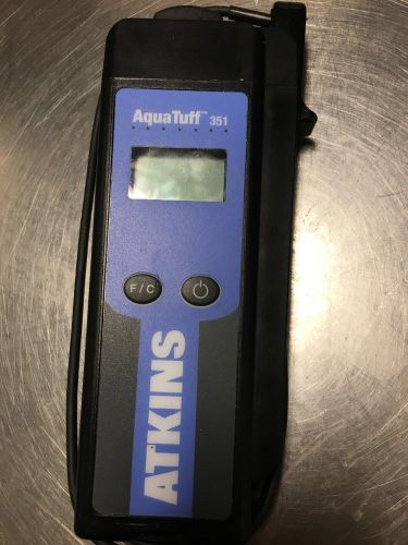 Thermometer digital cooper-atkins 35132 aqua tuff -100-500f thermocouple 81158 for sale