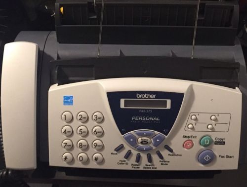 brother 575 fax machine