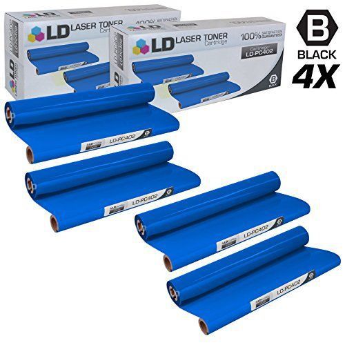 Openbox ld © compatible replacements for brother pc402 set of 4 thermal fax for for sale