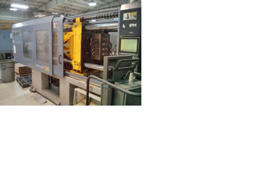 335 ton hpm injection molding machine model universal 2 for sale