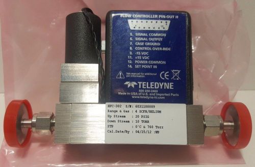 **NEW** TELEDYNE HASTING HFC-302 ,MASS FLOW CONTROLLER &#034;NO BOX&#034;
