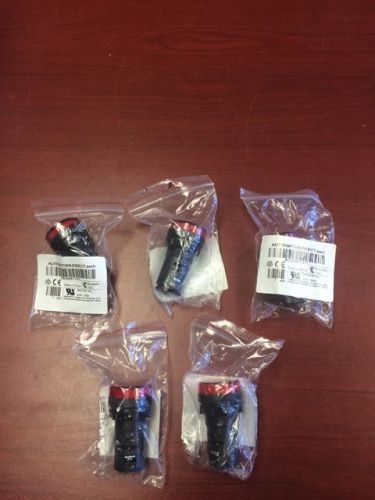 Lot of 5 Red Light Automation Direct ECX2051-127L