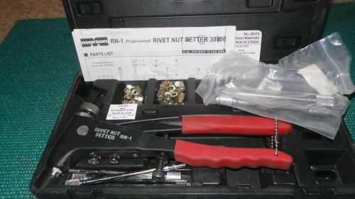 #39315 marson manual tool marson rivet nut-setter rn-1 ribbed rivet-nut kit for sale