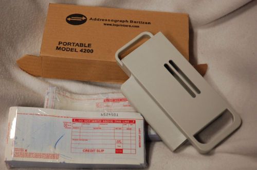 addressograph bartizan portable card copy model 4200