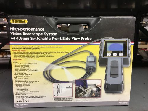 General ghm-dcs1100 front/side view video borescope for sale