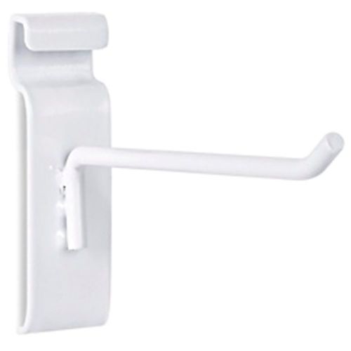 4&#034; gridwall hooks - 18 white hooks for gridwall or mini grid cube displays for sale