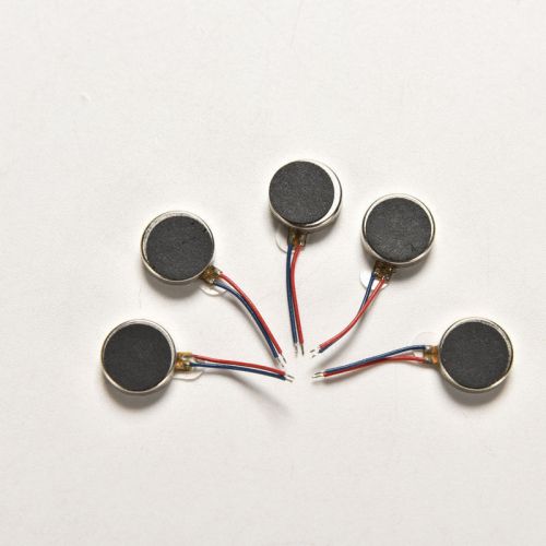 5pc DC 3V 10mm x 2.7mm 1020 Cell Phone Coin Flat Vibrating Vibration Motor cv1