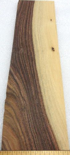 Rosewood South American Santos wood veneer 4&#034; x 13&#034; raw no backer  1/42&#034; thick