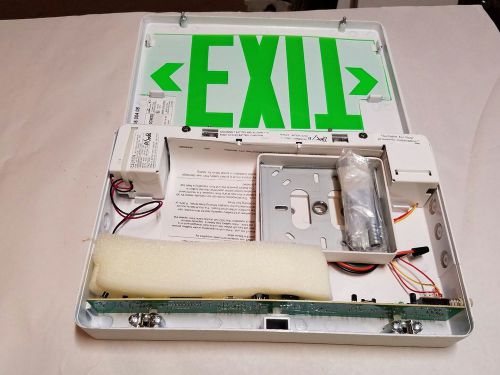 New Old Stock Sure-Lites CX7170GWSD LED Emergency Exit Sign Green