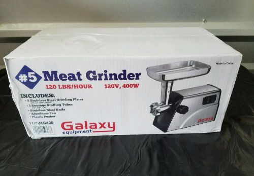 *NEW* GALAXY SMG400 #5 ELECTRIC MEAT GRINDER - 120V - 177SMG400 R2C