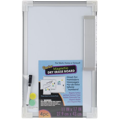 Magnetic Dry-Erase Board 11&#034;X17&#034;-