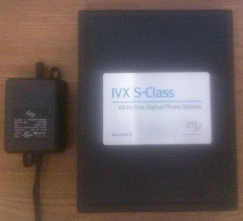 ESI IVX 56S CLASS 6 HOUR FLASH TELEPHONE SYSTEM with NSP - Initalized and Tested