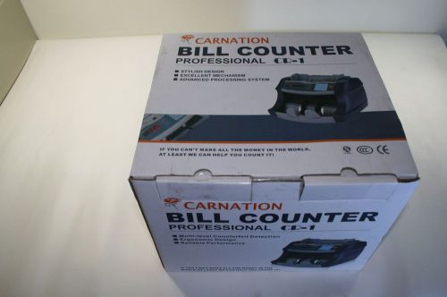 Professional CR1 Bank-Grade Money Bill &amp; Cash Counting Counter By CARNATION