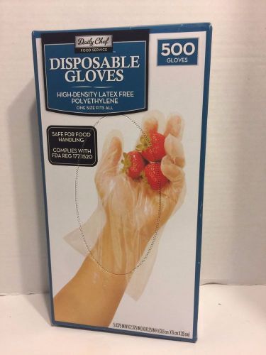 Daily Chef Food Service Disposable Gloves (500 Count)