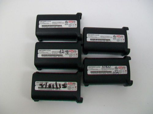 Lot of 5 GTS HMC900-Li Handheld Battery
