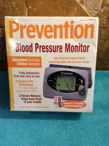 Prevention Ultima Blood Pressure Monitor Model DS-1902PV Used One Time