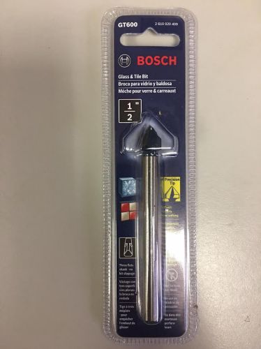 Bosch GT600 1/2&#034; Glass &amp; Tile Bit BRAND NEW FREE SHIPPING!!