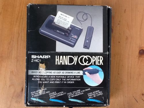 Sharp Z-HC1 Handy Copier Portable Scaner Printer