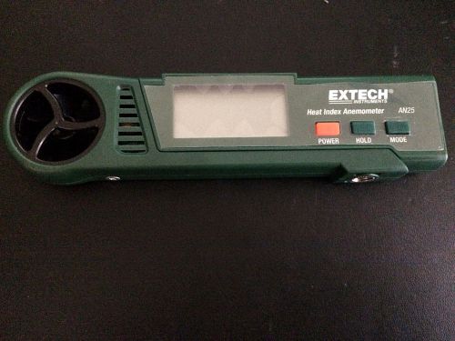 Extech an25 handheld air velocity and heat index meter for sale