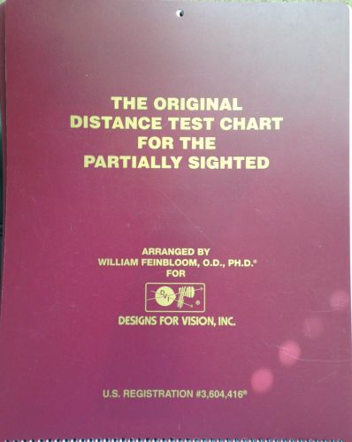 Feinbloom Distance Vision Chart