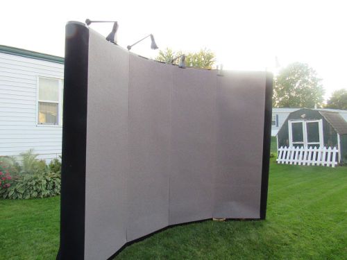 Skyline Mirage 10ft Popup Portable Display Booth Lights