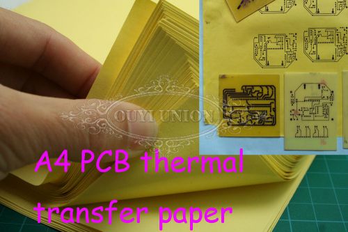 Sheets A4 Thermal Heat Transfer Paper For PCB Circuit Board Iron Prototype 10PCS