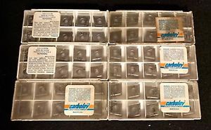 New seco 6 packs (10) carbide inserts cnmg120404-mr4 370 lot retail $300-600 wow for sale